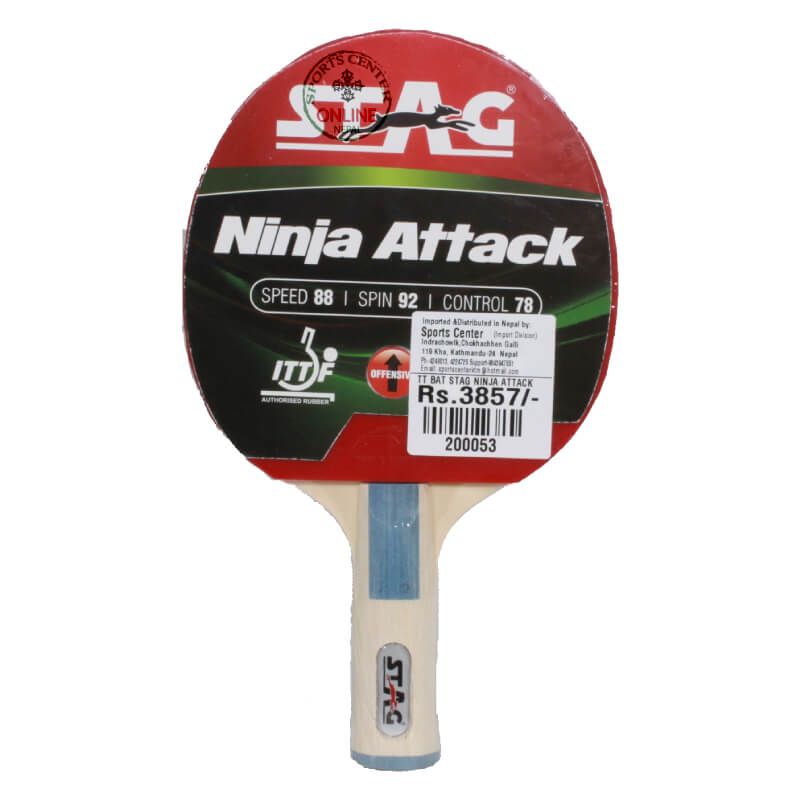 Table Tennis Bat STAG TEC NINJA Sports Center