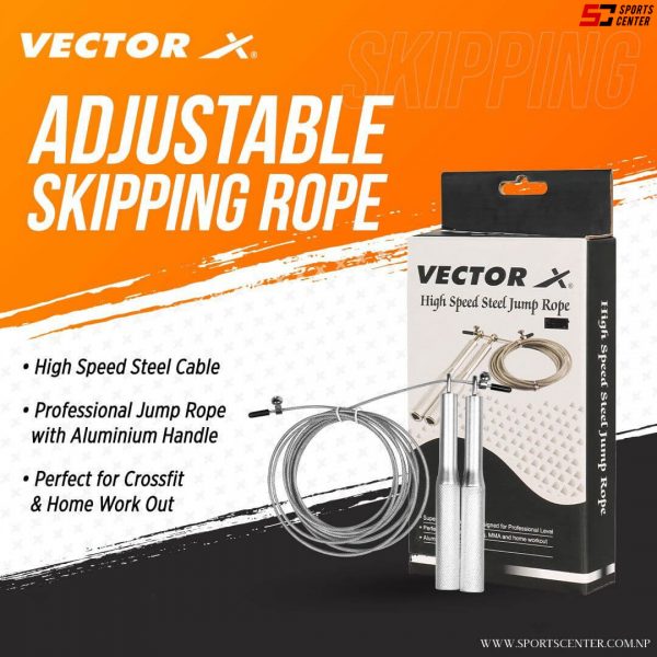 Skipping Rope Vector X Speed Rope Aluminum VX 1650 - Sports Center